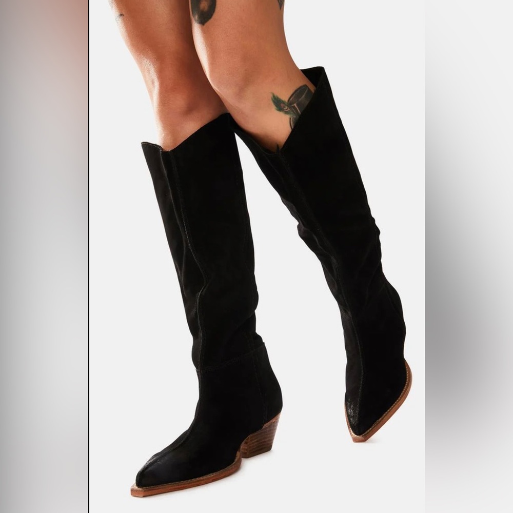 Free people women black boots